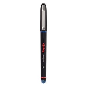 Roller "Rollerpoint", modrá, 0,5 mm, s víčkem, ROTRING NRR2146105