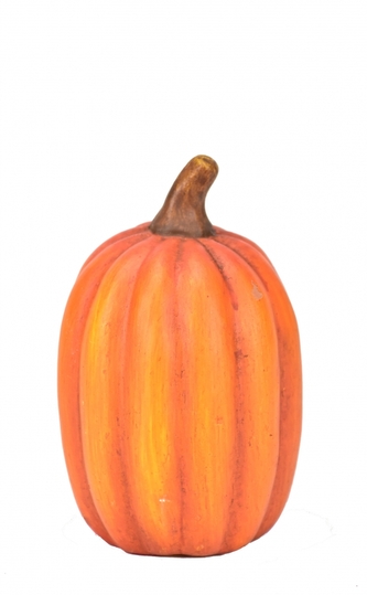 Keramická dýně oranžová 20,5x12 cm