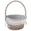 Proutěný košík s látkou, 0/24
