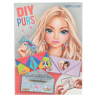 DIY PURSE - sada na výrobu papírových kabelek Top Model, 10 kabelek