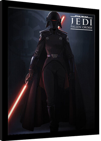 Obraz na zeď - Star Wars: Jedi Fallen Order - Inquisitor, 30 × 40 cm