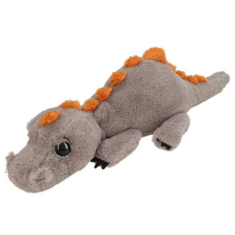 Plyšová postavička Dino World, Hnědo-oranžový dinosurus
