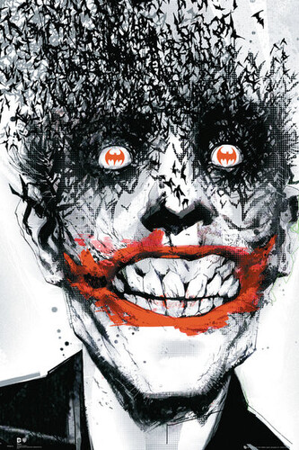 Plakát, Obraz - BATMAN Comic - Joker Bats, 61 × 91.5 cm