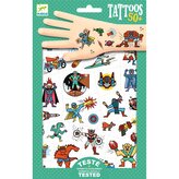 DJECO Tetování metalické Superhrdinové