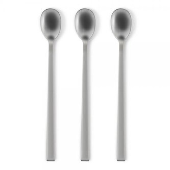 DuraHome Koktejlová lžička VITA, 3ks, matný nerez