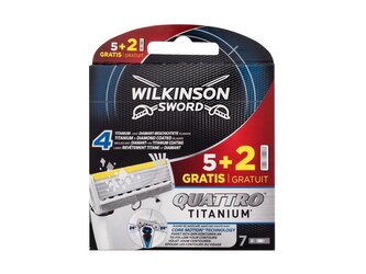 Wilkinson Sword Quattro Náhradní břit Titanium 7 ks pro muže