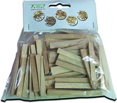 PINIE - Dřevěné klínky pro obkladače 44x7x8,5mm - 250 ks