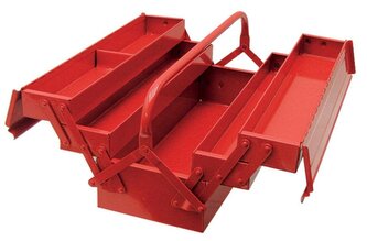 Plechová basa na nářadí 42x20x20cm