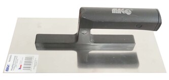 Hladítko nerezové 270x130mm hladké - plastová rukojeť