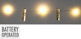 osvětlení vánoční 2m, 20LED S KLIPEM (10ks)