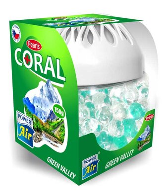 POWER Air - domácí osvěžovač CORAL PEARLS PLUS Green Valley - 150ml