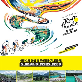 Tour de France 2025 - Wandkalender