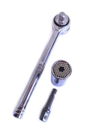 MAGG Profi - Univerzální hlavice s ráčnou 3/8" 7-19mm