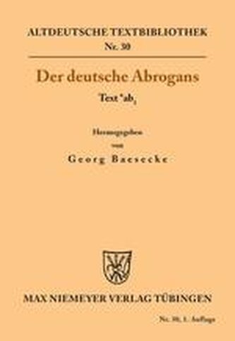 Der deutsche Abrogans