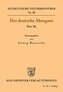 Der deutsche Abrogans