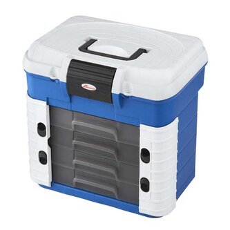 Plastový organizér na spojovací materiál 420x303x400mm - 4 šuplíky