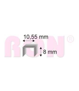 Čalounické spony 581/08 M