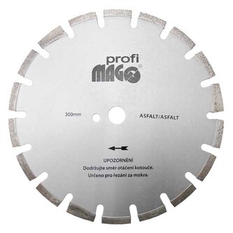 MAGG Profi - Diamantový kotouč segmentový 300x3,2/10x25,4mm na asfalt