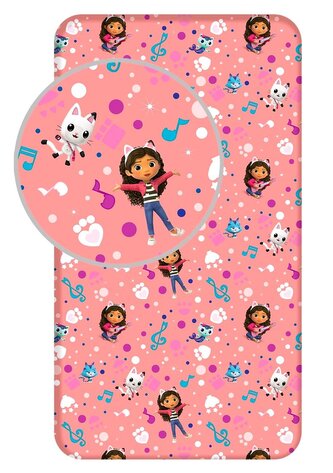 PROSTĚRADLO GÁBININ KOUZELNÝ DOMEK - GABBY’S DOLLHOUSE