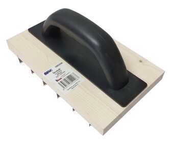 Škrabák na omítky 210x125 mm - pilkový