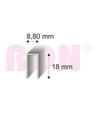 Truhlářské spony 352/18 M PR