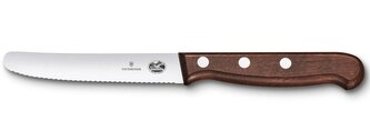 Victorinox 5.0830.11G kuchynský zúbkovaný nôž 11cm hnedé drevo