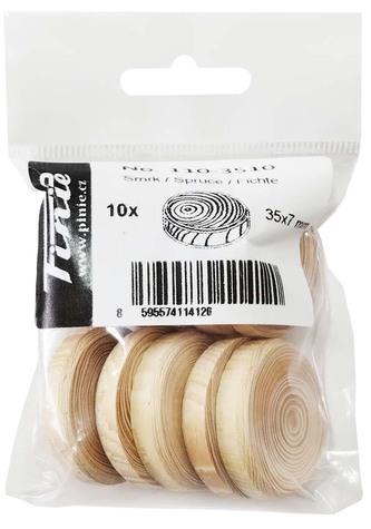 PINIE - Smrkové suky 35x7mm - 10 ks