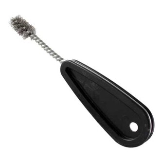 Kartáč ruční průměr 25, ocelový drát, plastová rukojeť, pro čištění trubek a děr