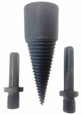 Štípací trn - kužel na dřevo 32x95mm s uchycením SDS+ a 1/2" adaptérem