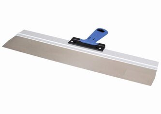 KUBALA - stěrka nerezová 600mm, plech 0,4mm - dvousložková rukojeť