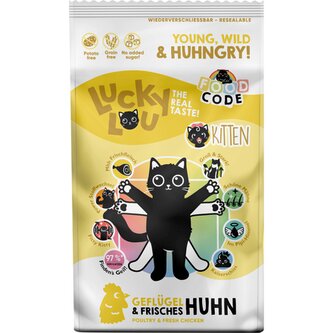 Lucky Lou Kitten Geflügel & Huhn s kuřecím 1,7 kg