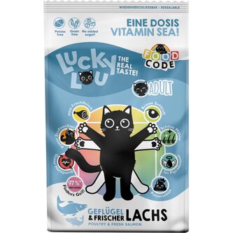 Lucky Lou Adult Geflügel & Lachs s lososem 750 g