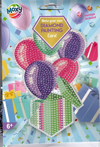 Diamantové přáníčko-balónky