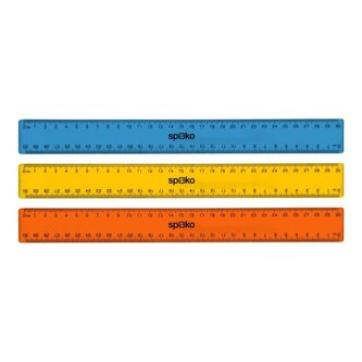 Spoko pravítko 30 cm - mix barev