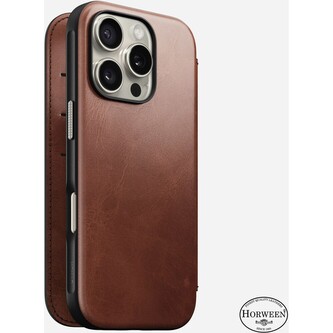 Nomad Leather Folio, olde dublin - iPhone 16 Pro Max