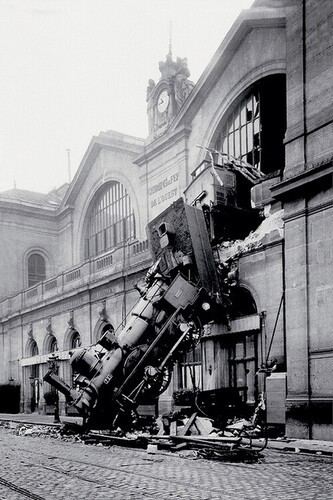 Plakát, Obraz - Paris-Gare Montparnasse, 61 × 91.5 cm
