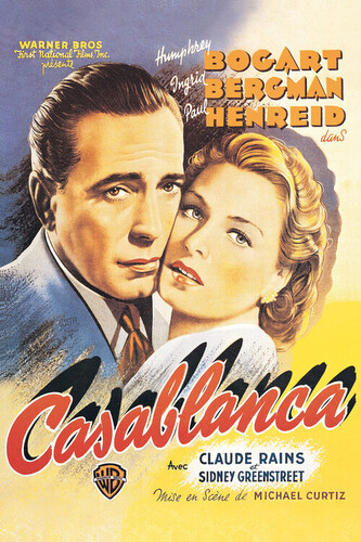 Plakát, Obraz - Casablanca - SP, 61 × 91.5 cm