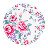 CHARLOTTA KERAMICKÁ PODLOŽKA POD HRNEC 20CM SVĚTLÁ