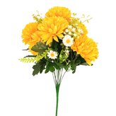 Chryzantéma kytice s kopretinou žlutá  X200/žlutá