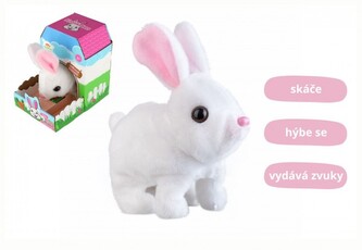 Pes Max 15x12cm na baterie se zvukem s pohybem v krabici 13x19x18cm