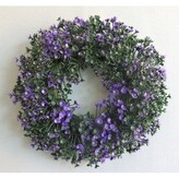 Věnec buxus fialový  210-0012
