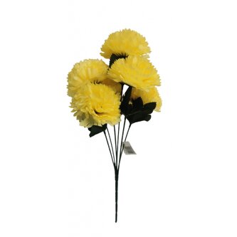 Chryzantéma svazek žlutá  AB007/žl.