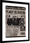 Obraz na zeď - Peaky Blinders - 10th Anniversary Newspaper, 34 × 44.2 cm