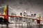 Plakát, Obraz - New York City Brooklyn Bridge, 91.5 × 61 cm
