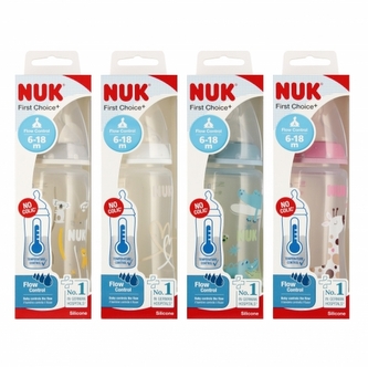NUK 741088 Butelka FC+ 300 ml ze wskaźnikiem temperatury NUK 741088 Butelka FC+ 300 ml ze wskaźnikiem temperatury