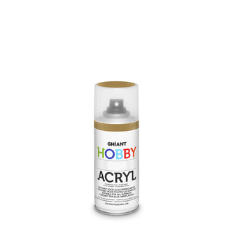 Ghiant - Hobby akrylová barva ve spreji - 150 ml - antická zlatá