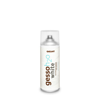 Ghiant - H2O podkladová pasta gesso ve spreji - 400 ml - bílá