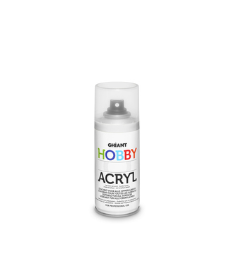 Ghiant - Hobby akrylová barva ve spreji - 150 ml - bílá