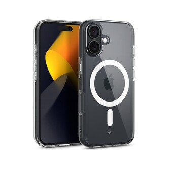 Spigen Caseology Capella MagSafe kryt iPhone 16 clear white