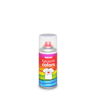 Ghiant - H2O barva ve spreji na textil - 150 ml - stříbrná